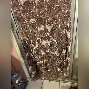 Woman’s long skirt